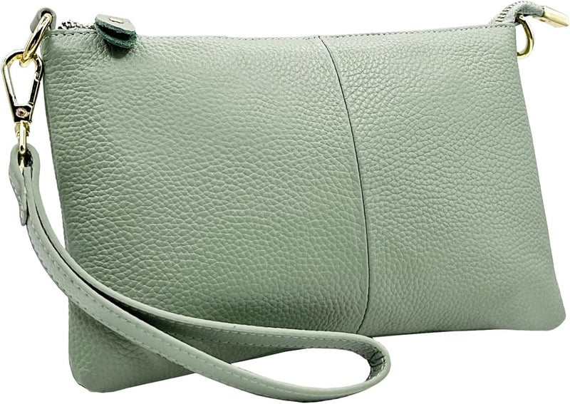 Beurlike Leather Wristlet Wallet Clutch Purses For Women Small Crossbody Phone Bags - Image 2